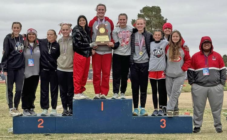 REGIONAL CHAMPS! The Silverton girls varsity track team won the Regional track meet last week. | COURTESY PHOTO