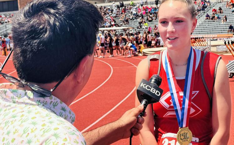 Maddie Francis placed 1st, earning the gold medal, with a jump of 5’-2.00”. COURTESY PHOTO